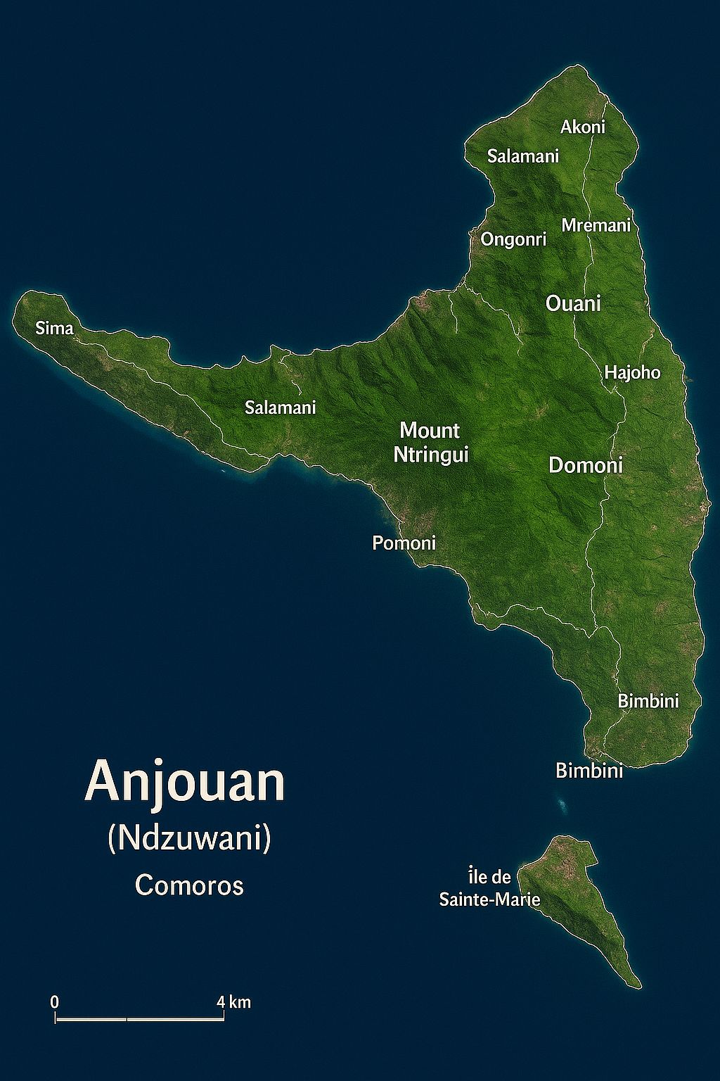 Anjouan, Union of the Comoros